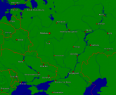 Europa-Ost Städte + Grenzen 2000x1636